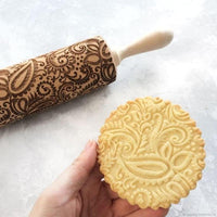Embossed Rolling Pin - Green Cookware Shop