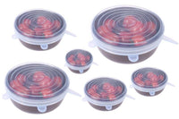 Reusable Stretch Lids (6-Pack of Various Sizes)