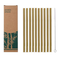 Reusable Bamboo Straws - Green Cookware Shop