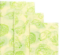 Reusable Beeswax Wraps (3-Pack of Various Sizes) - Green Cookware Shop